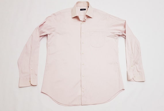 pink burberry button up shirt