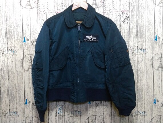 Vintage Alpha Industries Flying intermediate Made