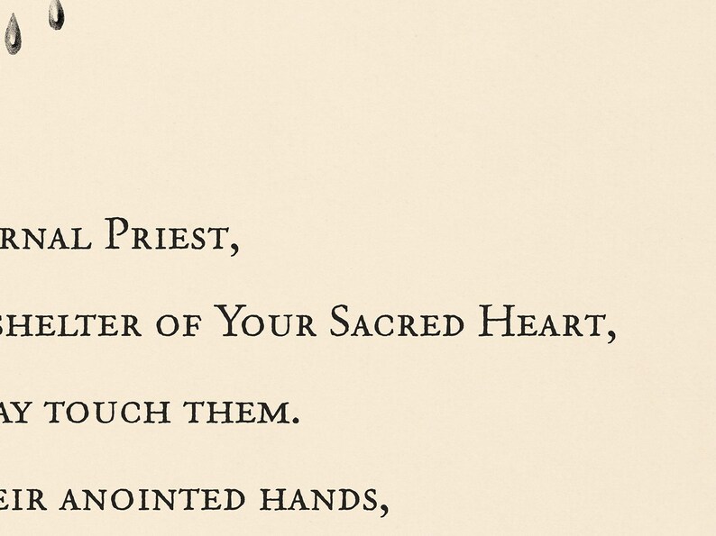 Prayer for Priests St. Thérèse of Lisieux Printable, Digital Download ...