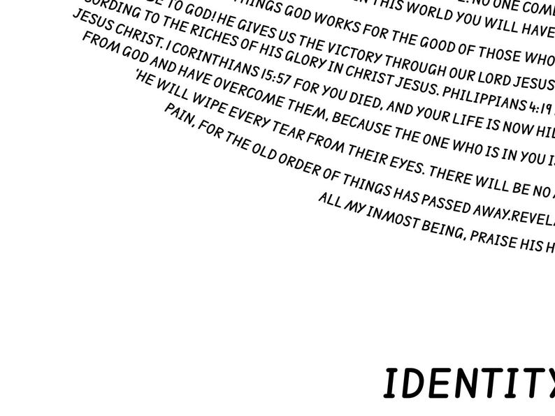 Diagonal Verse God’s Fingerprint Bible Verse Printable, Digital Download, God’s ...