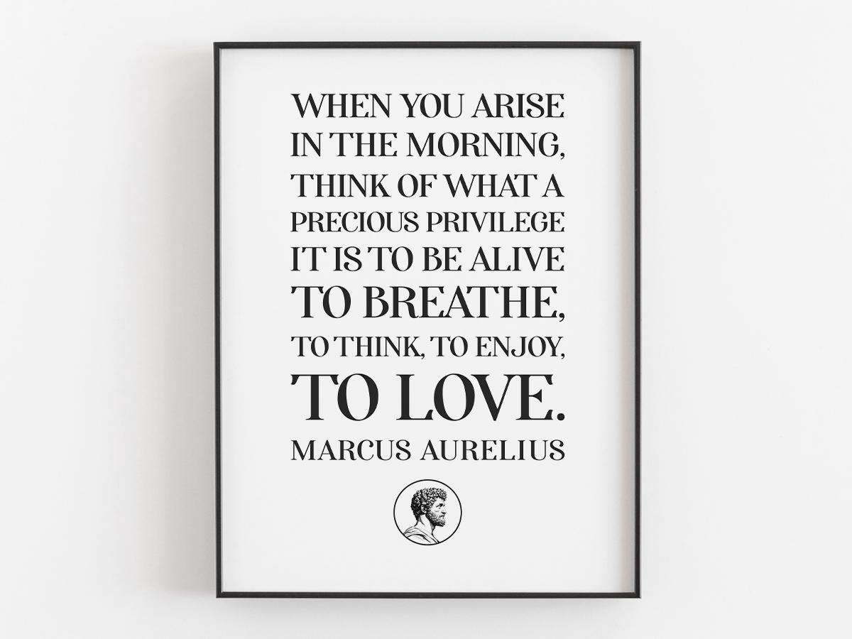 Lighter - When You Arise in the Morning Marcus Aurelius Chrome Lighter - When You Arise in the Morning Marcus Aurelius Chrome