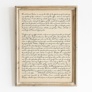Orgullo y prejuicio Carta del Sr. Darcy a Elizabeth - Jane Austen imprimible, Descarga digital, Libro de arte literario de la pared, Decoración del soneto, Regalo de amor