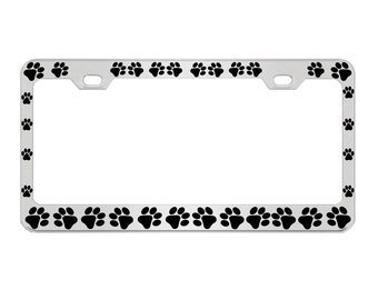 SPAY OR NEUTER STOP PET CRISIS Metal License Plate Frame Tag Holder