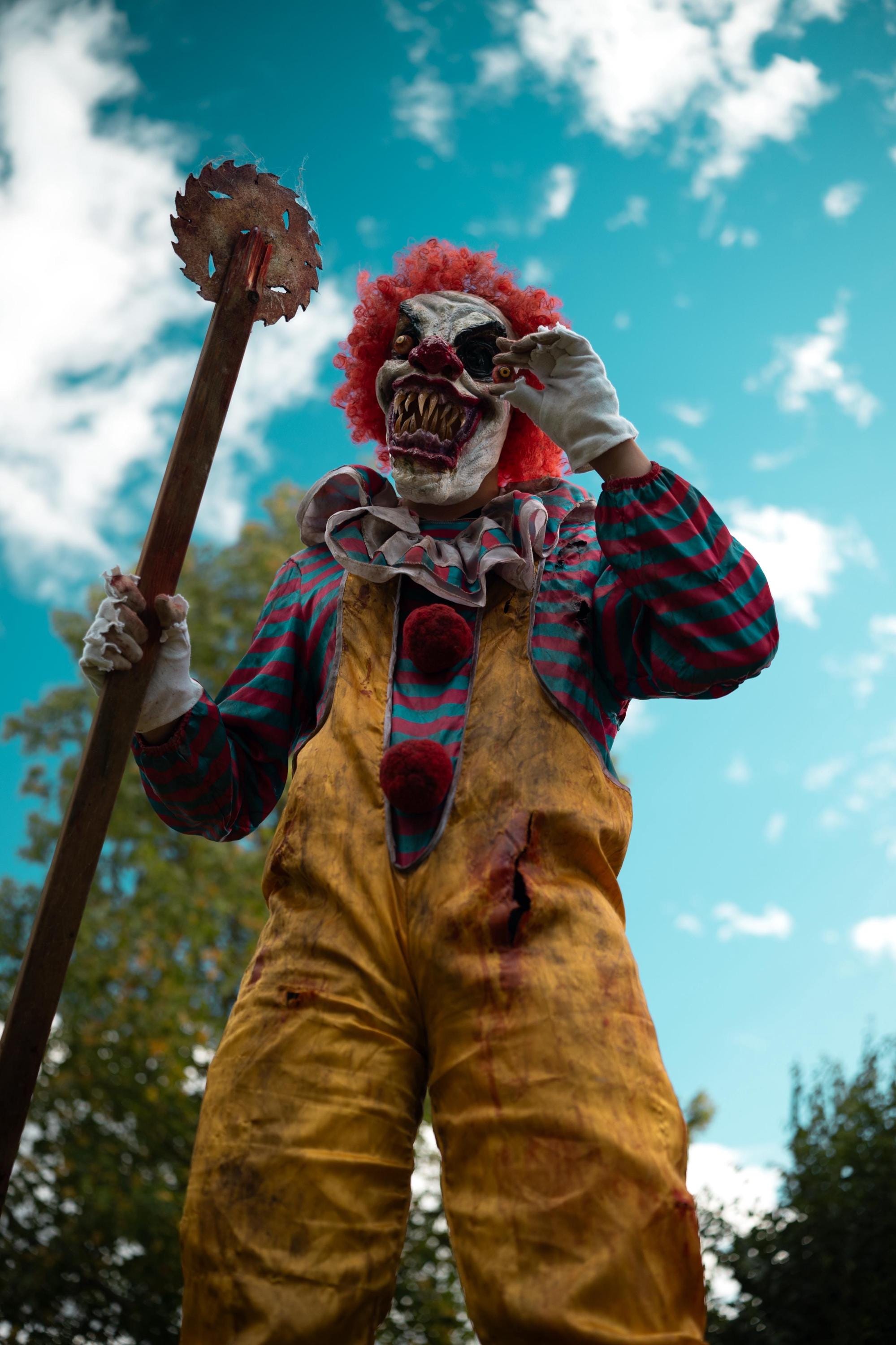 ハロウィン仕様　KILLER TORI 残り　3体 Monstrous Killer Clown Suit Circus REMOVABLE EYES Horror