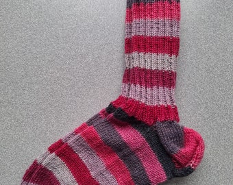 Handgestrickte Socken Größe 36/37