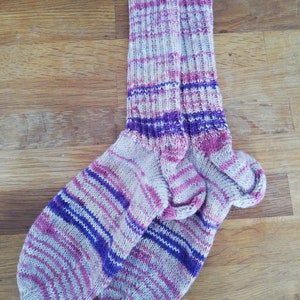 Hand knitted socks size 36/37