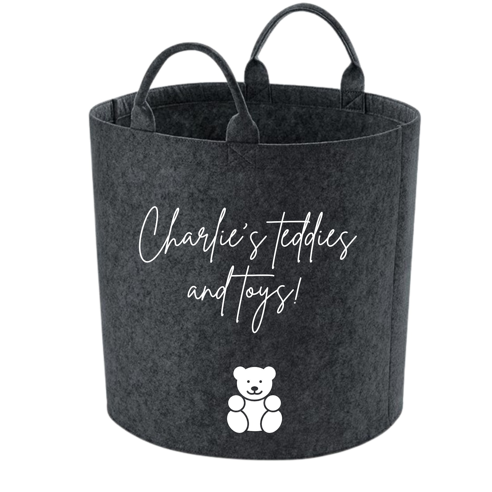 Personalised Dog Toy Basket Personalised Pet Storage Basket Etsy