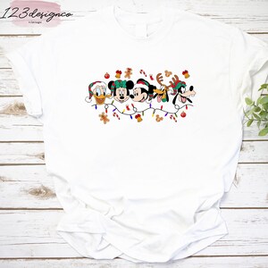 Mickey&#39;s Very Merry Christmas Party Vintage T-Shirt, Mickey Mouse Gift, Tis The Season, Christmas Tree, Mickey Winter, Mouse and Friends