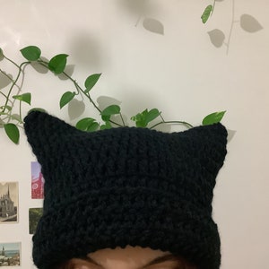Cat Ear Beanie, Cat Beanie, Star Beanie, Buchet Hat, Cat Hat, Knit Hat, Striped Cat Hat, Winte Hat, Beanie, Hat