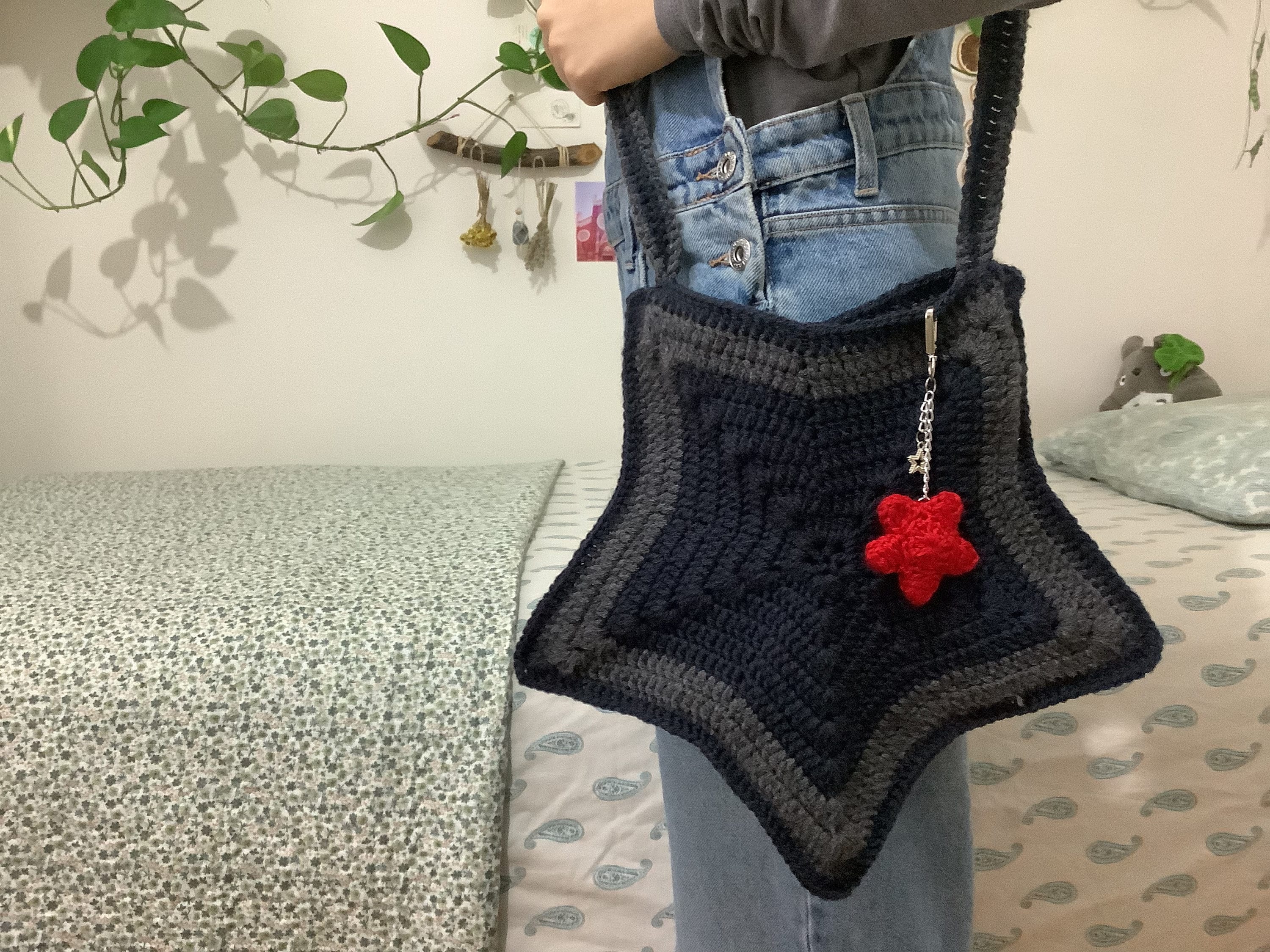 star shape tote bag