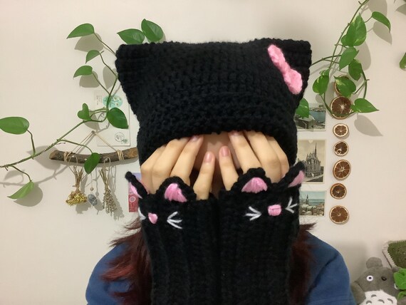 Star Bag,crochet Star Bag,crochet Bag,cat Ear Beanie,cat Beanie