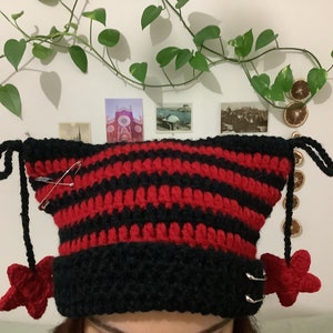 帽子 jiljil STRAWBERRY STAR CAT BEANIE jiljil STRAWBERRY STAR CAT BEANIE