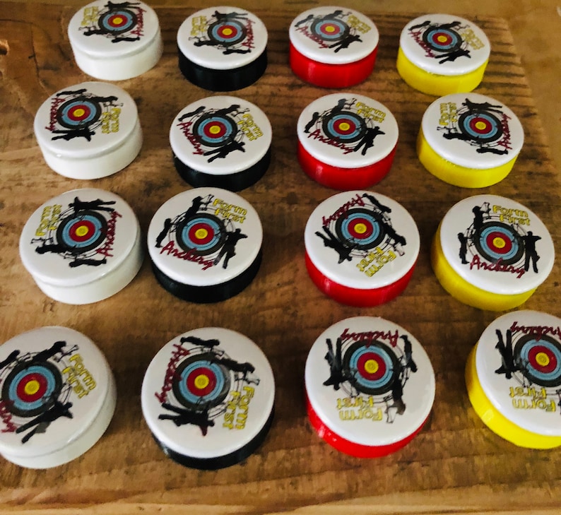 CUSTOM Target Archery Pins With Any Logos You Want Etsy