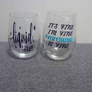 Stemless wine glass 画像 2