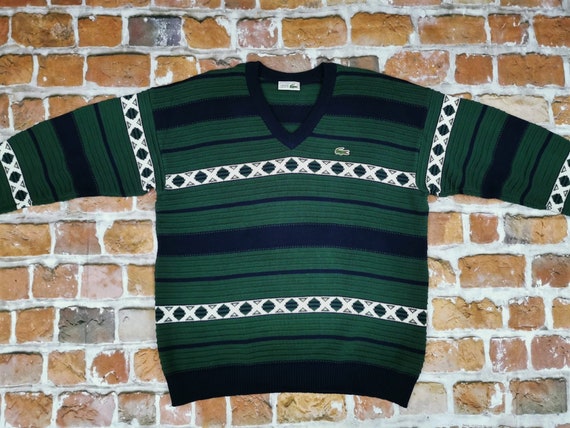 OriginalClassiker Chemise Lacoste Vintage Golf Sweater Fir Green Casual