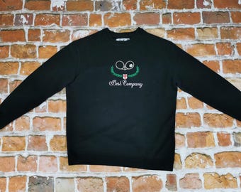 Raqueta de tenis Best Company Vintage Pullover Inglaterra Negra