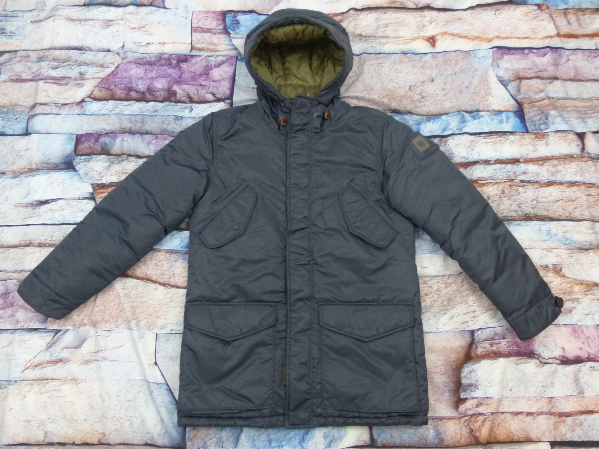 replay quilted jacket