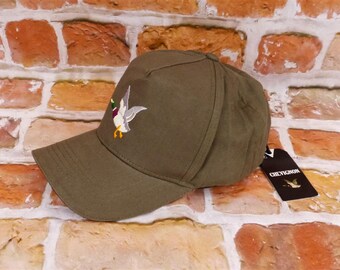 Chevignon Vintage Basecap Kappe cap Hut Togs Unlimited Khaki Grün casual