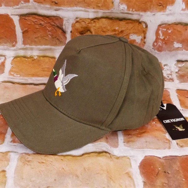 Chevignon Vintage Basecap Kappe cap Hut Togs Unlimited Khaki Grün casual