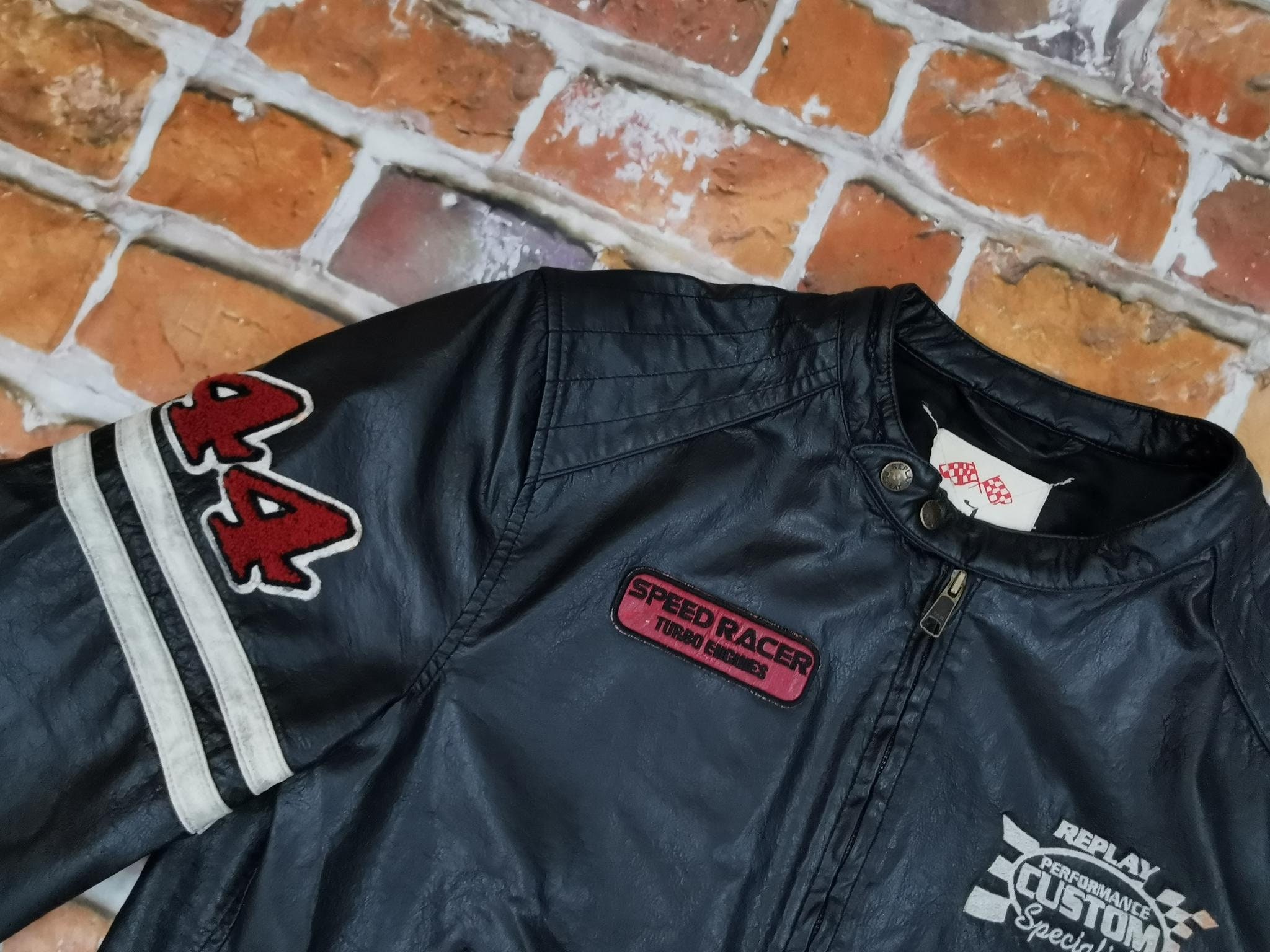 Speed racer deals leather jacket