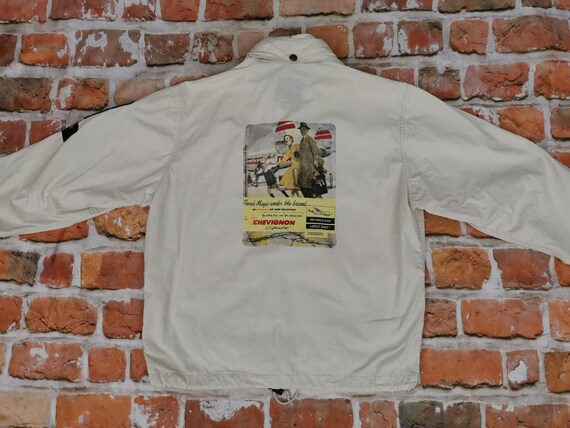 Chevignon Vintage Sommer Field Jacke AMERICAN FIFTIES beige Kapuze