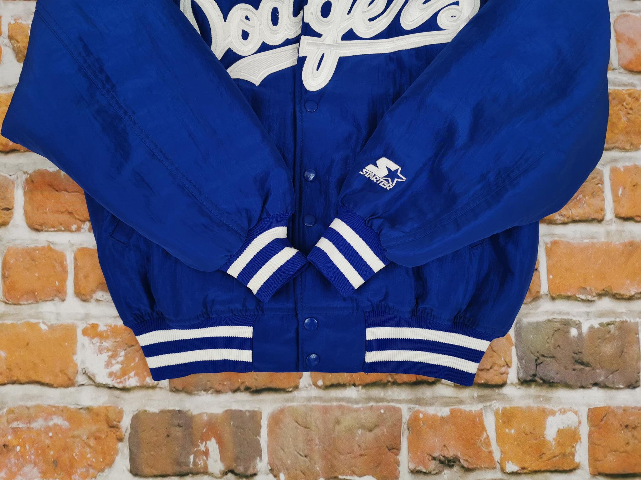 Vintage Starter Los Angeles Dodgers Baseball Jacket Royal Blue Small, Vintage Online