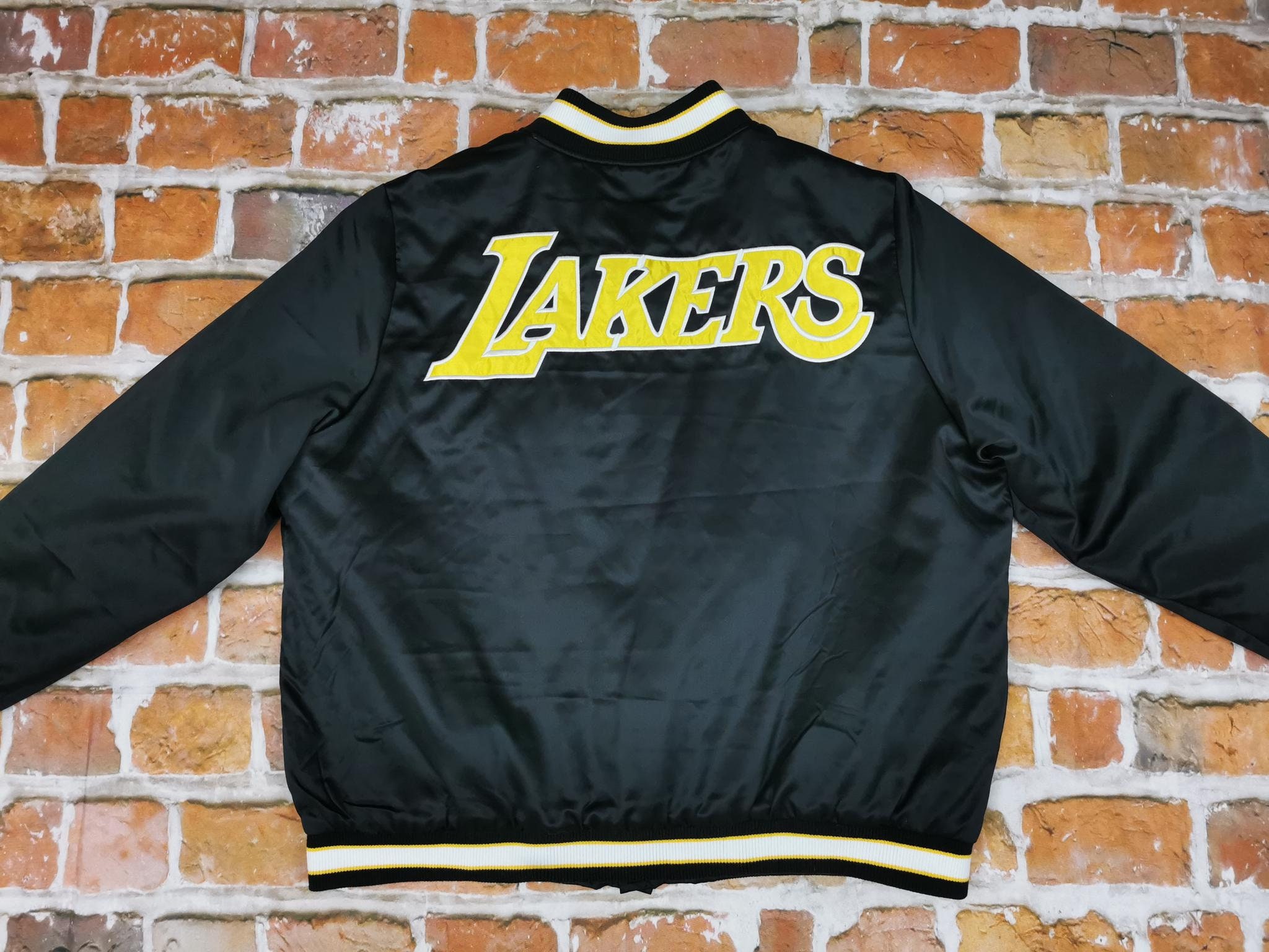 Antigua Los Angeles Lakers Black Jacket