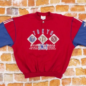 Adidas Vintage Olympia Sweater 1964 Tokyo Olympiad casual