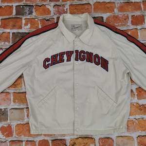 Chevignon Summer Vintage Jacket Beige Round Arch Casual