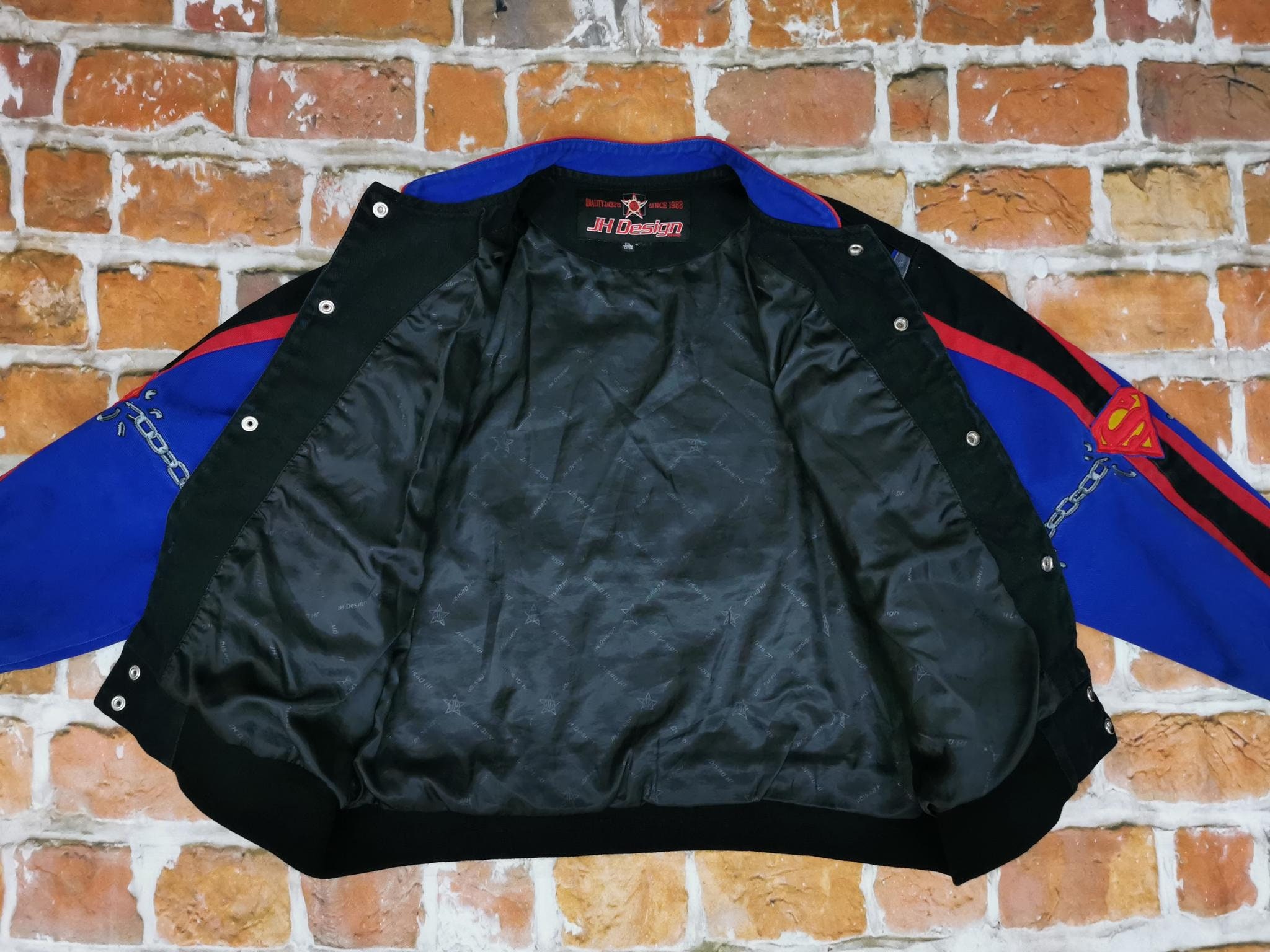 Buy JH DESIGN Superman Dc Kids Vintage Jacket Hero Jeff Hamilton