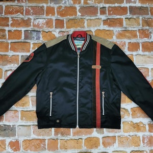 Diesel 700 vintage biker jacket black motorcycle casual