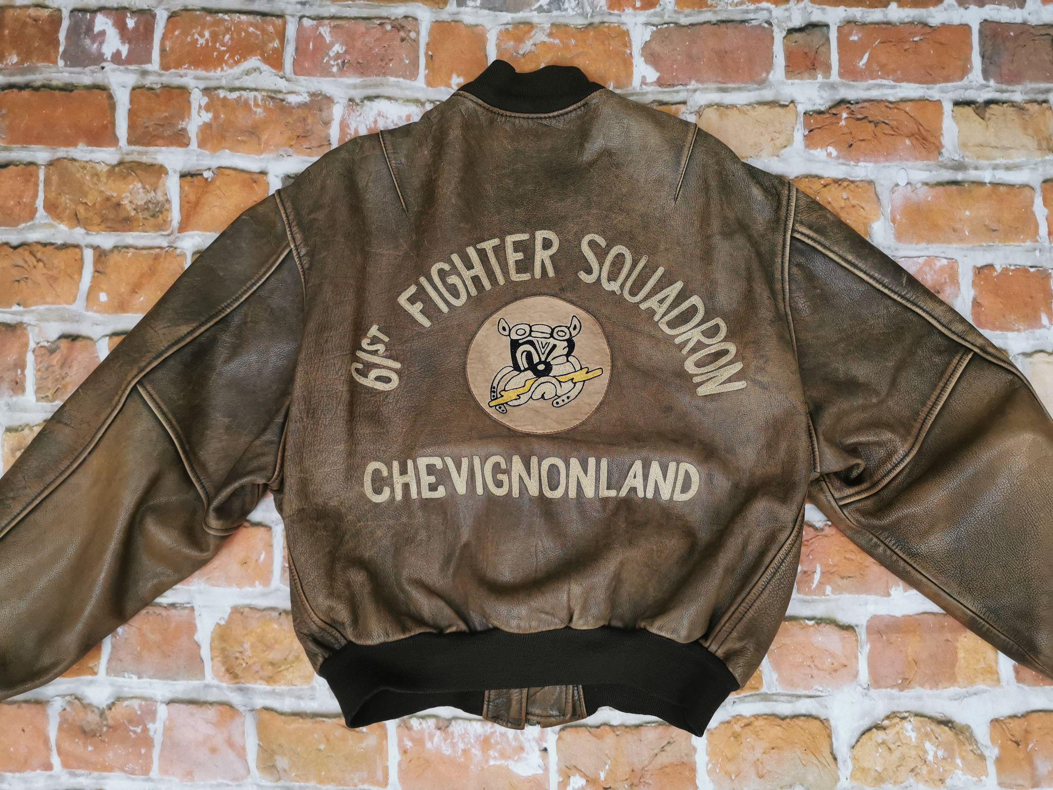 Chevignon Leather Jacket - Etsy