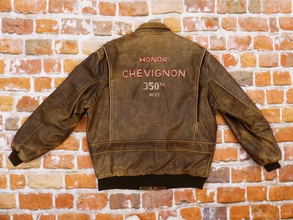 charles chevignon old flight jacket