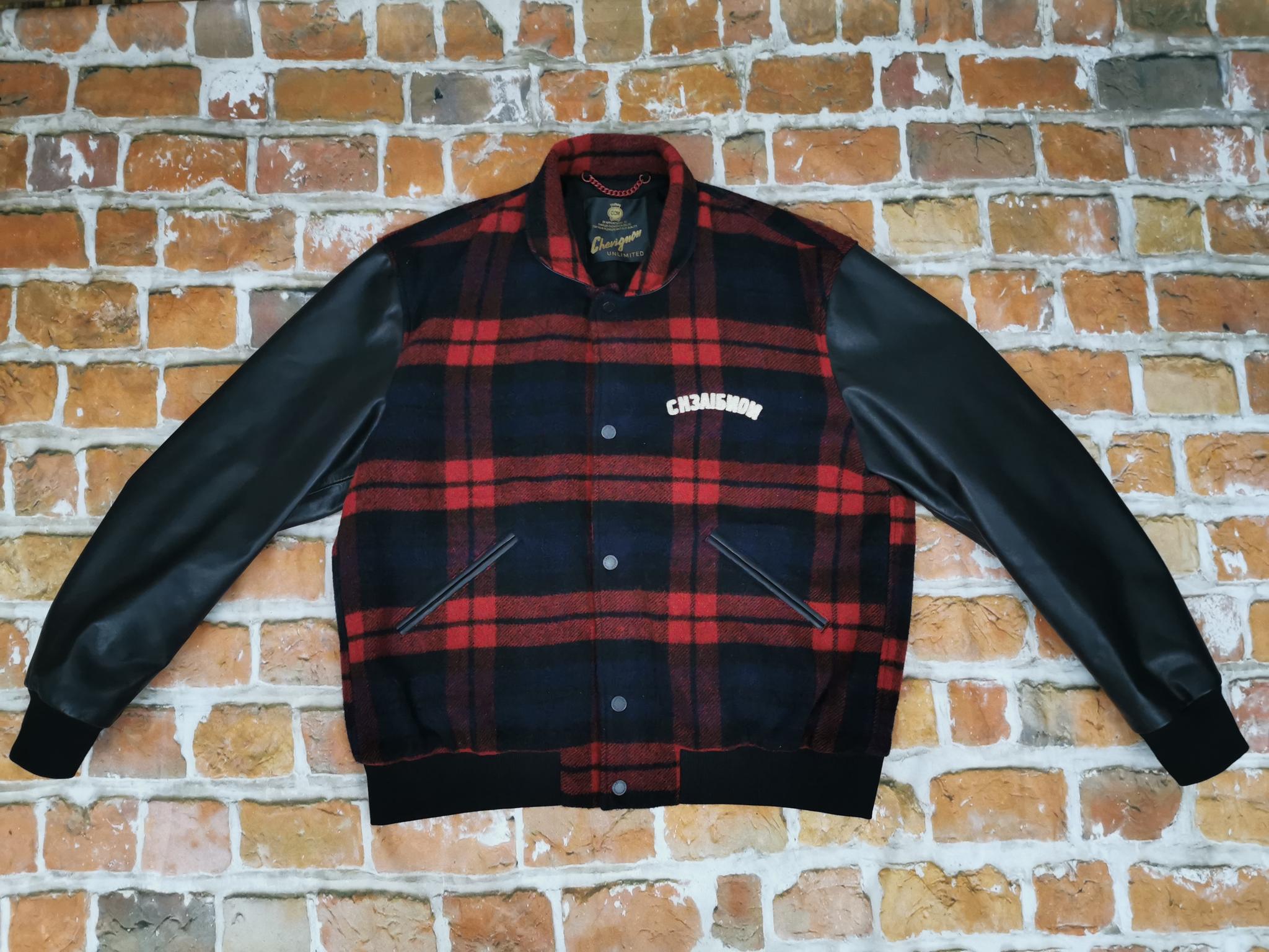 Chevignon 35th Birthday Collection College Jacket Tartan Russian