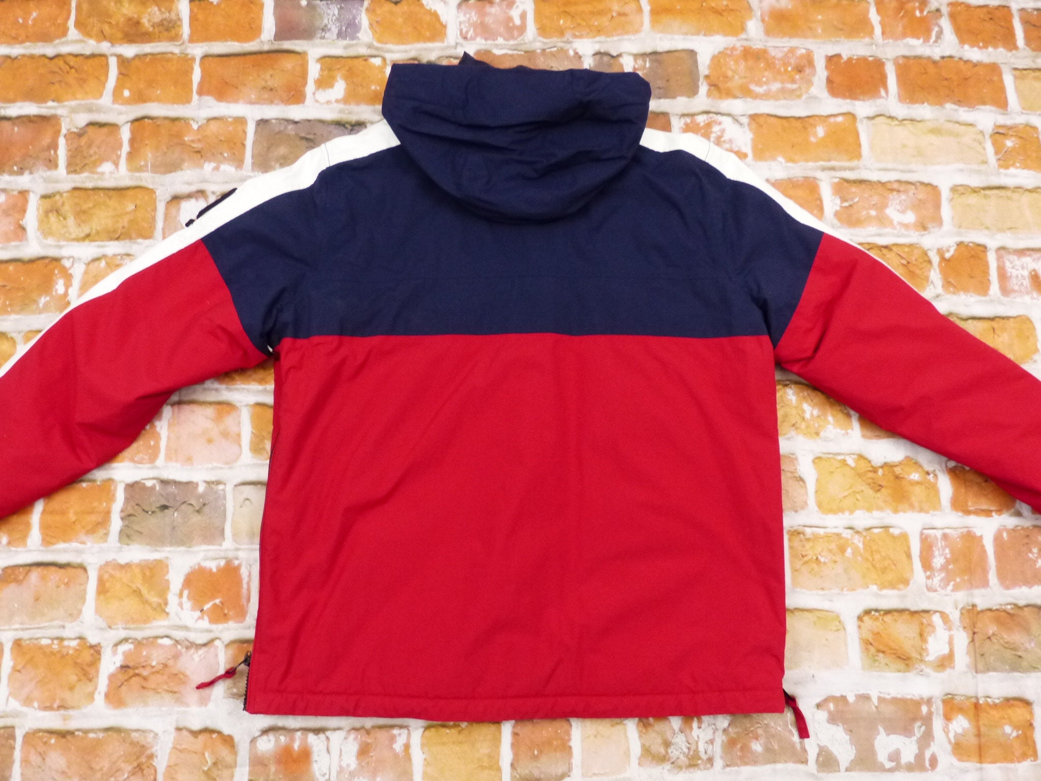 Gaastra Ski Jacket Teflom Red White Blue Hood Winter - Etsy