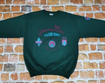 Best COMPANY Olmes CARRETTI Vintage Sweater VOLUNTARY Corps