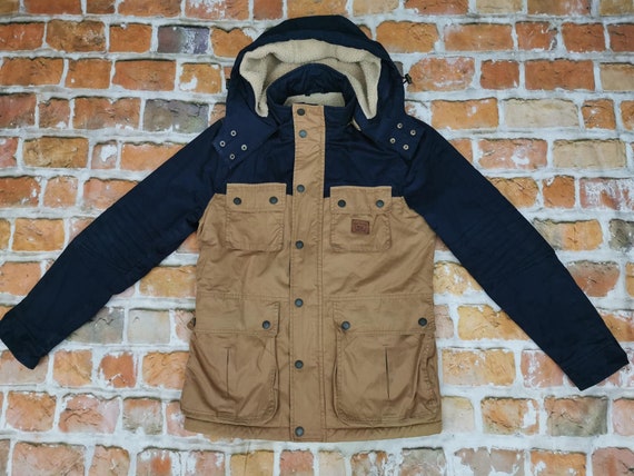 Chevignon Vintage Chaqueta de invierno Parka Abrigo Denim VLADIMIR Casual