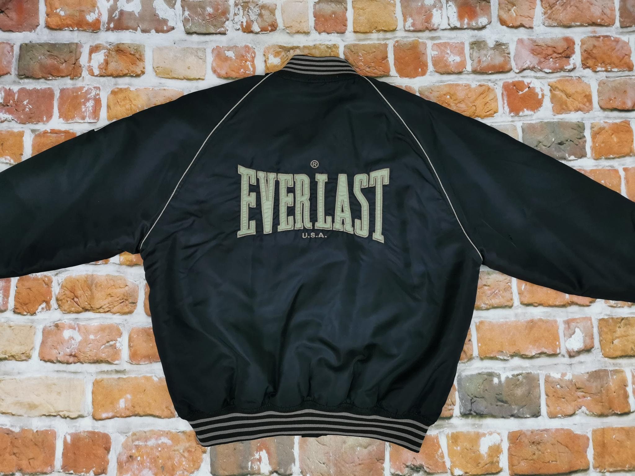 Everlast Vintage Bomber Jacket Sport Boxing Casual - Etsy