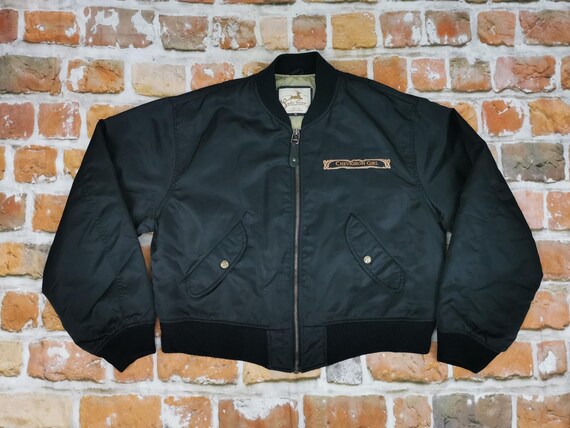 Chevignon Vintage Ladies Bomber Jacket black Ma1 Youn… - Gem
