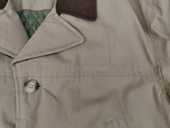 Chevignon Vintage Denim Winter Coat Casual Jacket… - image 5