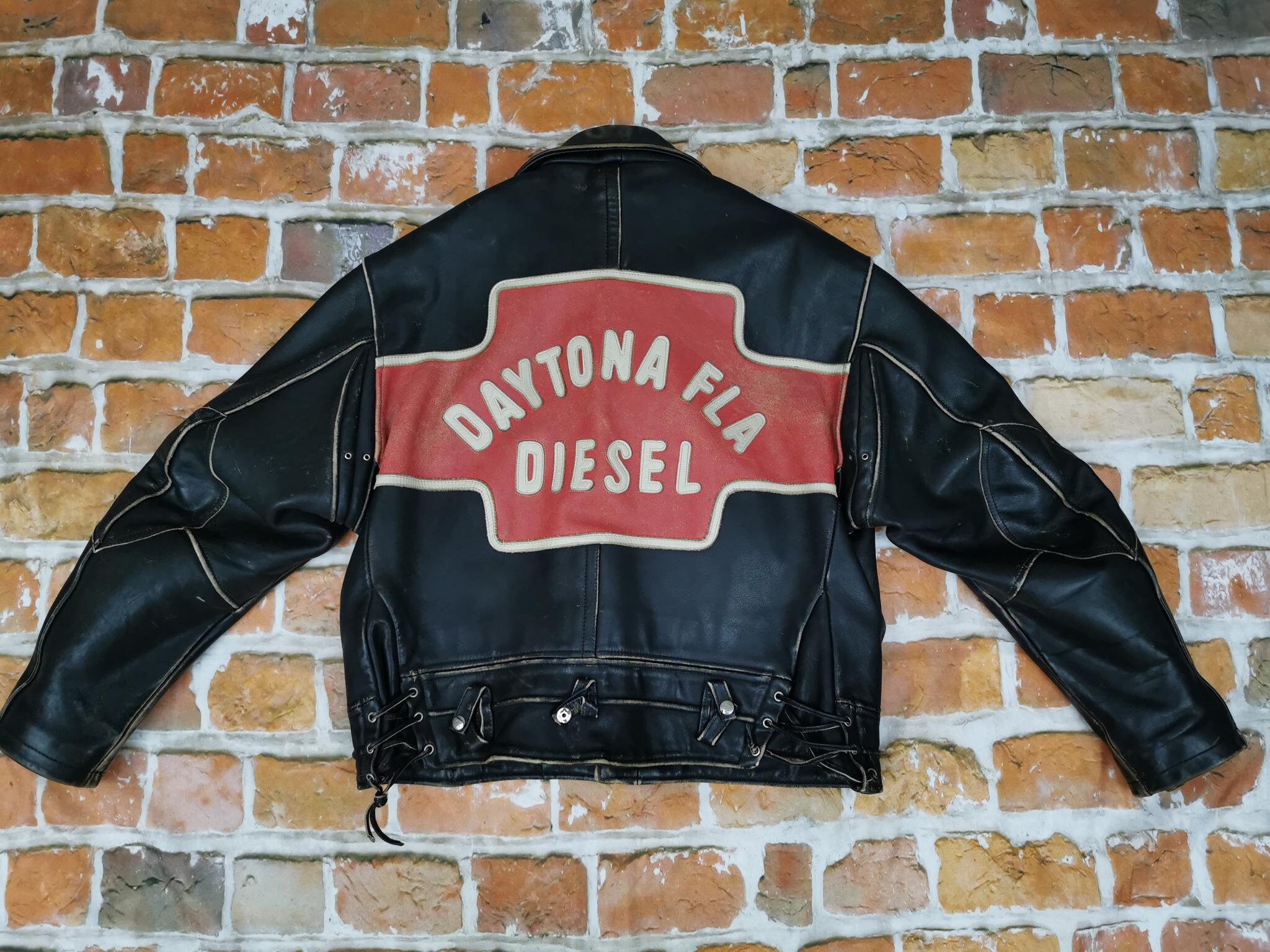 diesel Daytona 90s archive ライダースジャケット Diesel Biker Vintage Leather Jacket DAYTONA FLA Masterpiece
