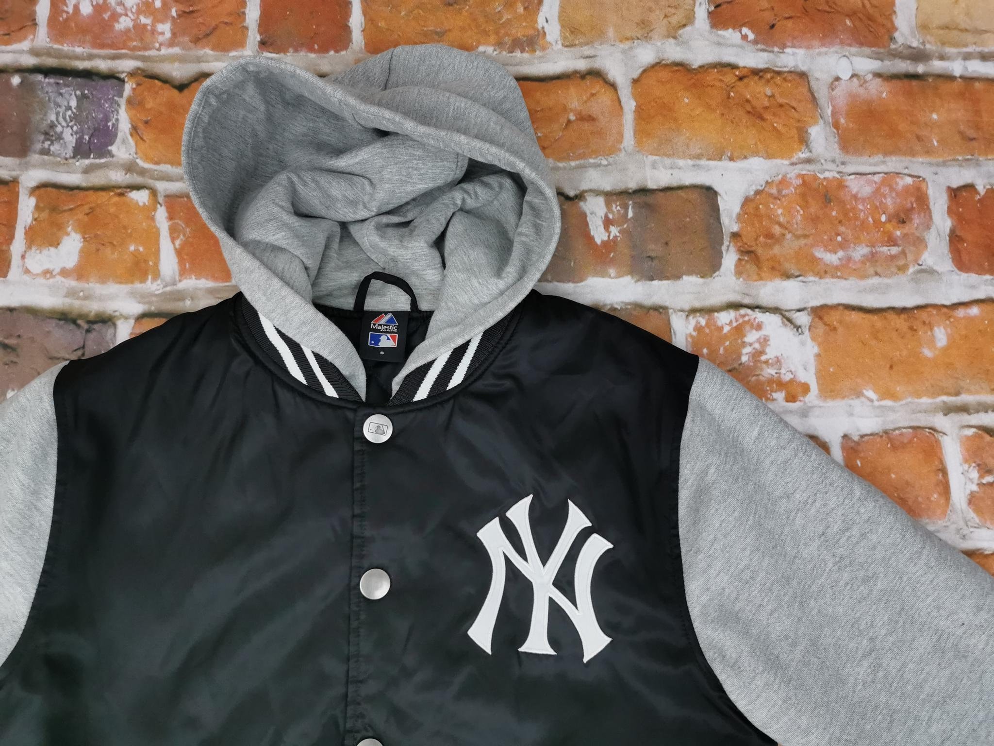 Majestic Athletic Vintage Baseball Jacket New York Yankees Casual Etsy
