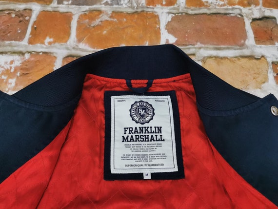 Franklin and Marshall vintage baseball jacket var… - image 8