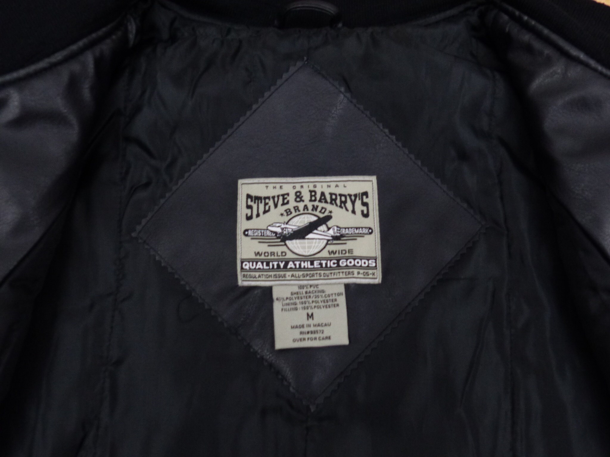 Steve and barry's leather hotsell jacket