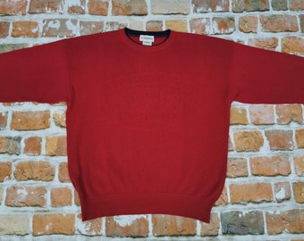 Iceberg Vintage Sweater International Red Glimar Casual