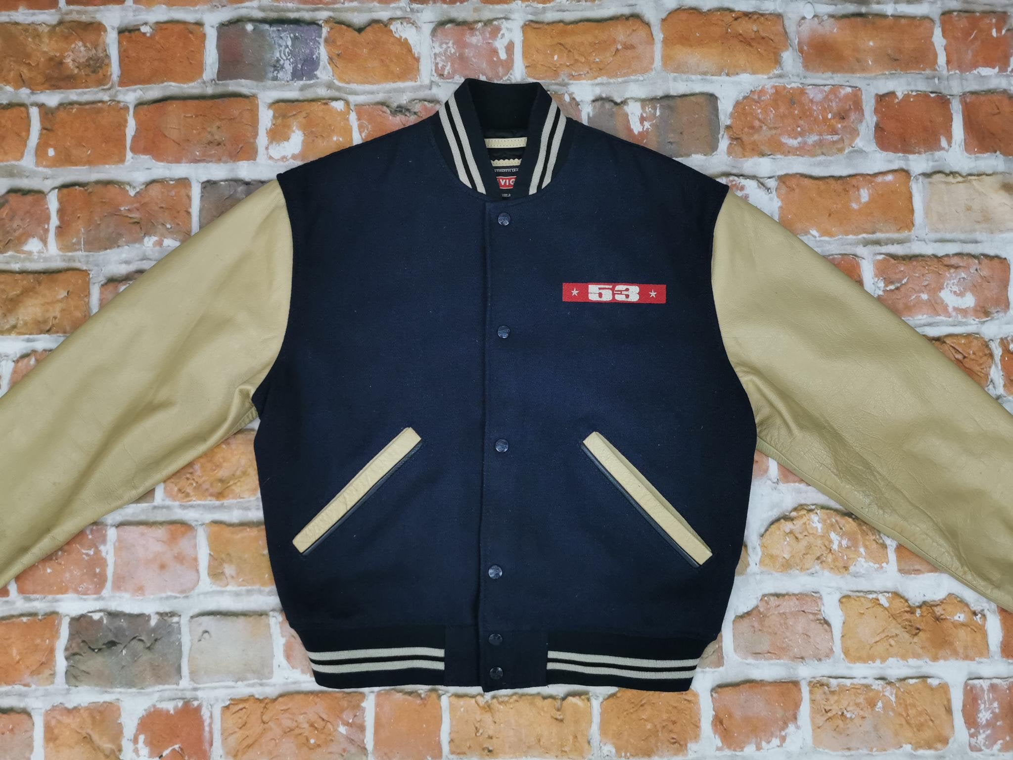 ジャケット・アウター 80s 90s CHEVIGNON Padded Varsity Jacket Vintage 90s Chevignon Varsity Jacket – Skux Vintage