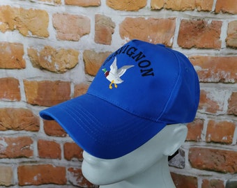 Chevignon Vintage Basecap escritura cursiva azul real TOGS REDONDOS Gorra casual ilimitada Gorra de sombrero
