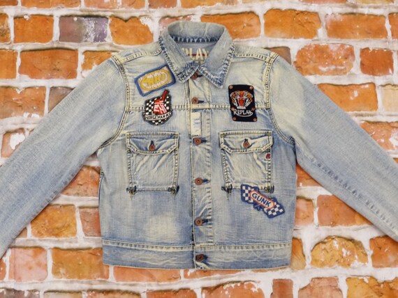 Replay Brand Jeans Jacket Angels
