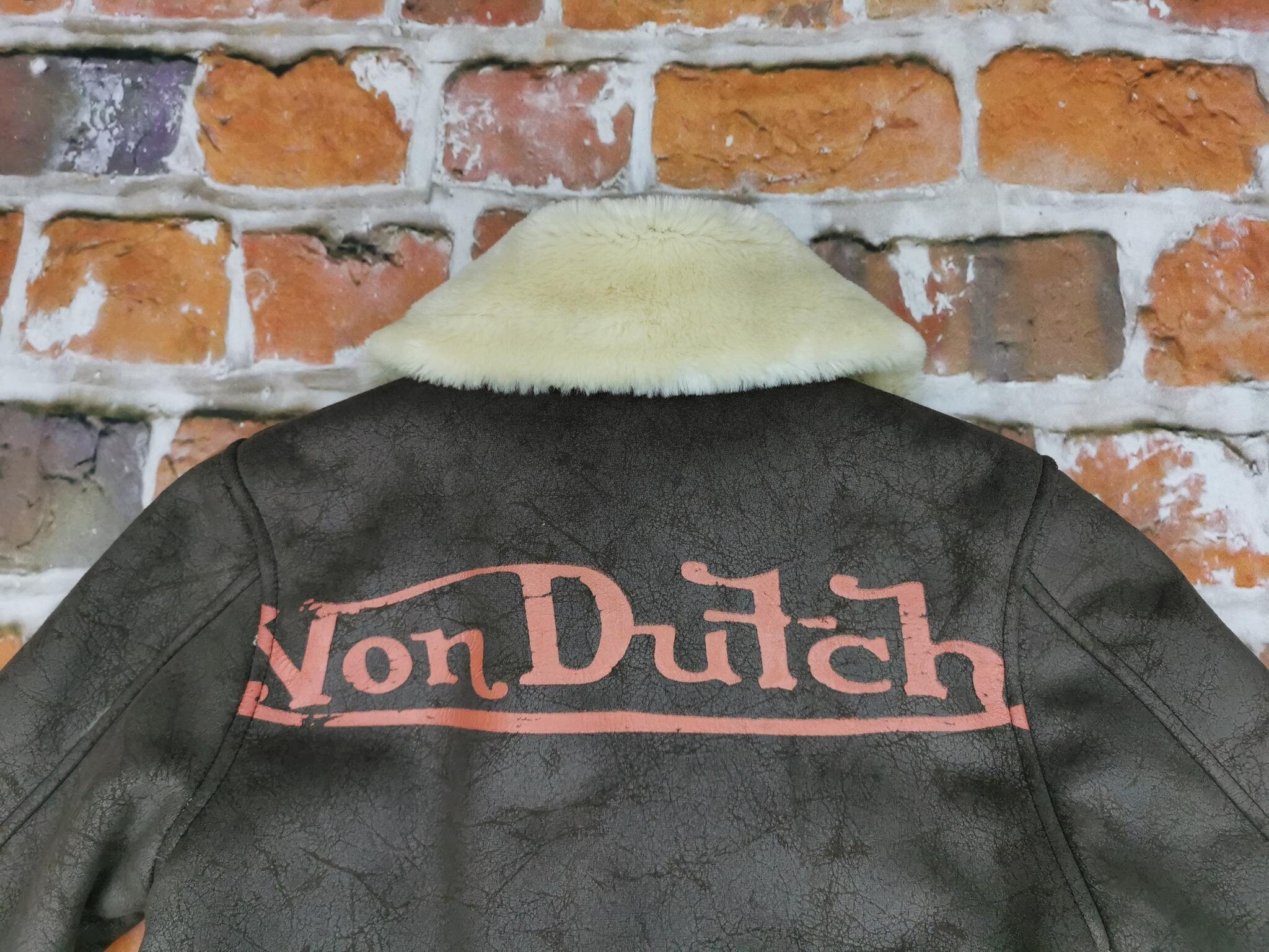 Von Dutch Children's SHEARLING B3 Winter Vintage Pilot Jacket