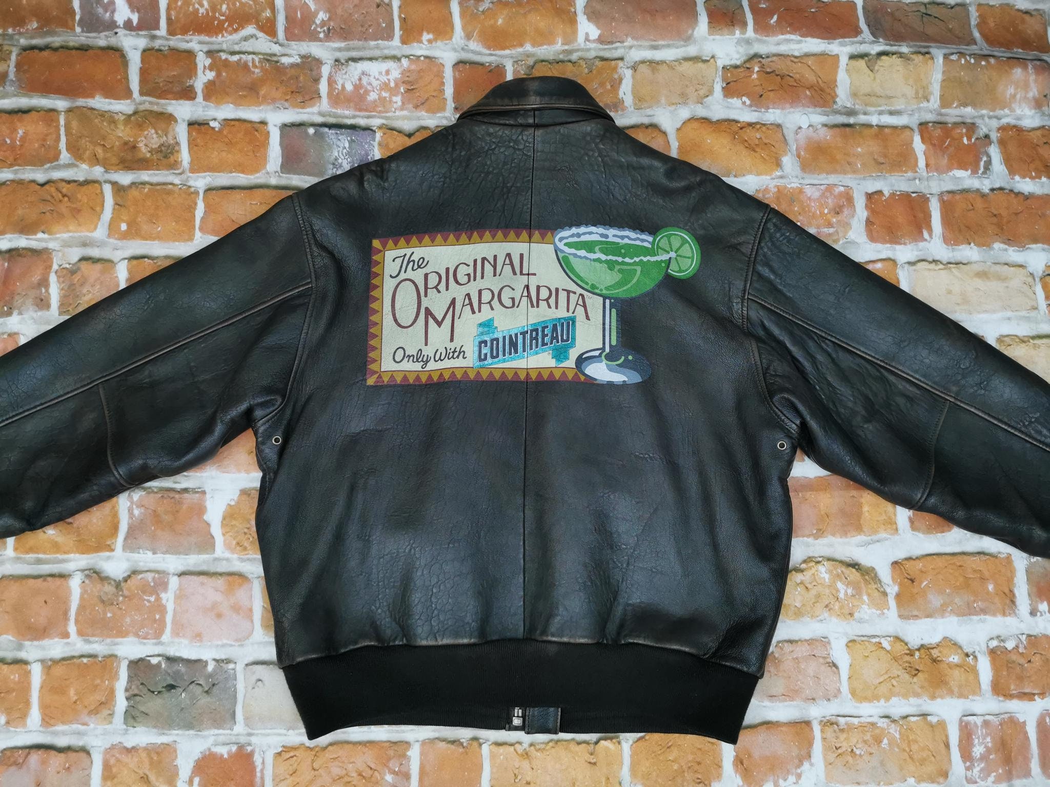 Avirex A2 Usa Pilots Vintage Leather Jacket THE ORIGINAL MARGARITA Air Force Casual Etsy